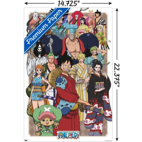 Brand New Anime "One Piece" Characters Poster - Picture 4 of 8